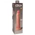 Dildo realista King Cock Elite 9 ventosa 23cm - natural