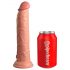 Dildo realista King Cock Elite 9 ventosa 23cm - natural