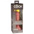 Vibrador Realístico King Cock Elite 15cm (Tom Natural Escuro)