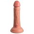 Vibrador Realístico King Cock Elite 15cm (Tom Natural Escuro)