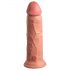 Vibrador Realístico Elite 20cm com Base - Bege