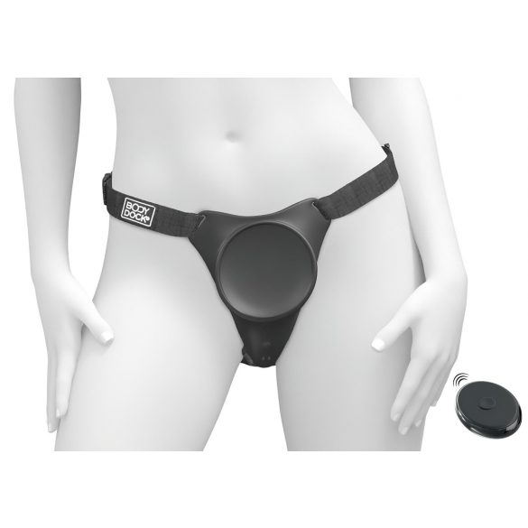 Body Dock G-ponto Pro - calcinha com vibrador (preto)