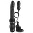 Fetiche - vibrador empurrador (preto)