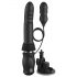 Fetiche - vibrador empurrador (preto)