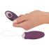 Javida - Ovo vibratório pulsante com controle (roxo)