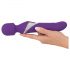 Javida Wand & Pearl - Vibrador 2 em 1 (roxo)