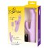 SMILE Thrusting - Vibrador giratório e pulsante com braço clitoriano (roxo)