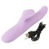 SMILE Thrusting - Vibrador giratório e pulsante com braço clitoriano (roxo)