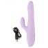 SMILE Thrusting - Vibrador giratório e pulsante com braço clitoriano (roxo)