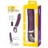 SMILE Soft - Vibrador roxo com aquecimento recarregável