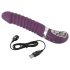 SMILE Soft - Vibrador roxo com aquecimento recarregável