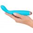 Cuties Mini - vibrador à prova d'água para o ponto G, recarregável (turquesa)