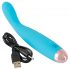 Cuties Mini - vibrador à prova d'água para o ponto G, recarregável (turquesa)