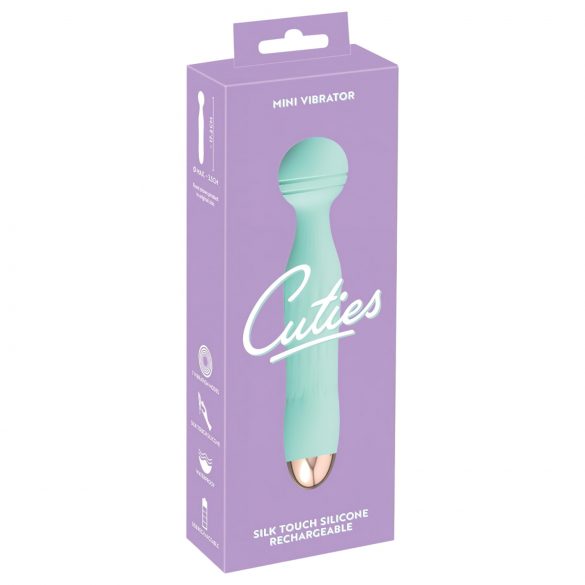 Mini Varinha Cuties - Vibrador Recargável e à Prova d'Água (Verde)