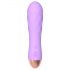 Cuties Mini - vibrador portátil, à prova d'água, textura gradeada (roxo)