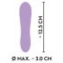 Cuties Mini - vibrador portátil, à prova d'água, textura gradeada (roxo)