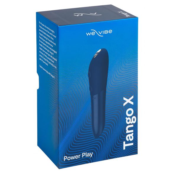 We-Vibe Tango X - vibrador potente à prova d'água (azul royal)