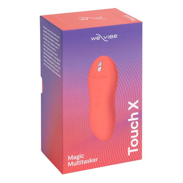 We-Vibe Touch X: vibrador clitoriano à prova d'água (coral)