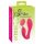 SMILE Calcinha - vibrador duplo c/ controle remoto (rosa)