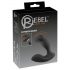 Rebel - vibrador prostático remoto recarregável (preto)