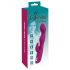 SMILE - Vibrador flexível com braço clitoriano para A e G-ponto (roxo)