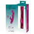 SMILE - Vibrador flexível com braço clitoriano para A e G-ponto (roxo)