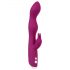 SMILE - Vibrador flexível com braço clitoriano para A e G-ponto (roxo)