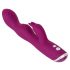 SMILE - Vibrador flexível com braço clitoriano para A e G-ponto (roxo)