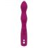 SMILE - Vibrador flexível com braço clitoriano para A e G-ponto (roxo)