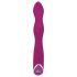 SMILE - Vibrador flexível com braço clitoriano para A e G-ponto (roxo)