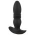 ANOS - vibrador anal com controle remoto (preto)