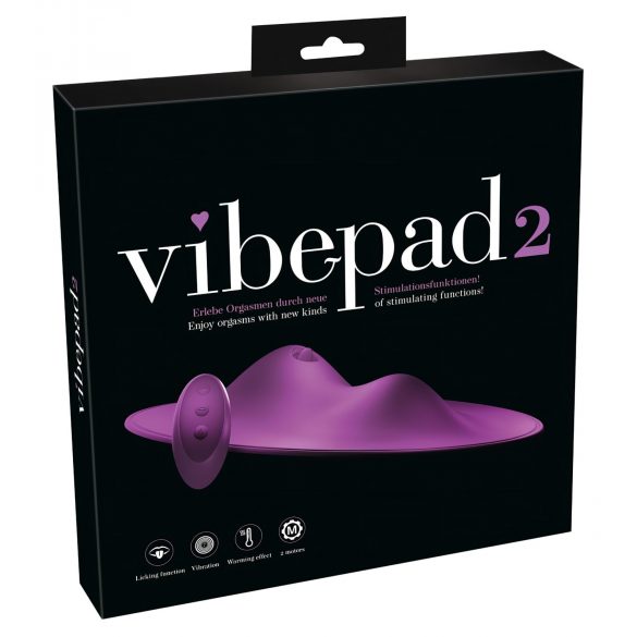 VibePad 2 - almofada vibratória roxa