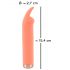 You2Toys Peachy! Mini Bunny - Vibrador de Clitóris Coelhinho (pêssego)