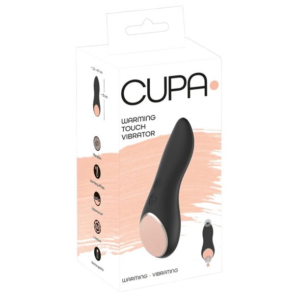 You2Toys CUPA - Vibrador Clitoriano Recarregável e Aquecido (preto)