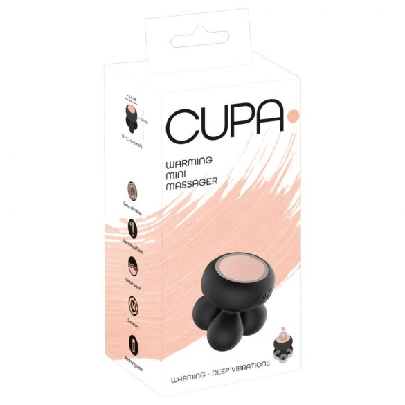 You2Toys CUPA Mini - Vibrador Massageador com Aquecimento (preto)