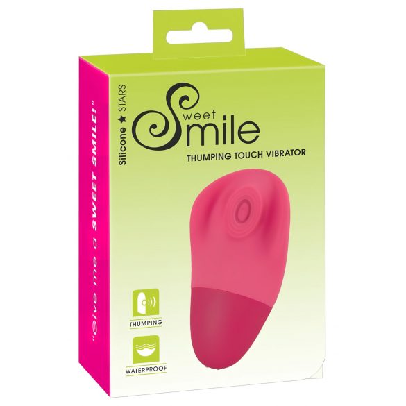 SMILE Thumping Touch - Vibrador pulsante recarregável (rosa)