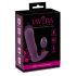 Javida RC - Vibrador clitoriano roxo com controle remoto, 2 funções