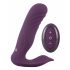 Javida RC - Vibrador clitoriano roxo com controle remoto, 2 funções