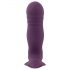 Javida RC - Vibrador clitoriano roxo com controle remoto, 2 funções