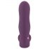 Javida RC - Vibrador clitoriano roxo com controle remoto, 2 funções