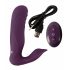 Javida RC - Vibrador clitoriano roxo com controle remoto, 2 funções