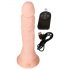 Nature Skin - Vibrador com Base de Sucção (Cor Natural)