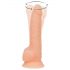 Naked Addiction 20cm Vibrador Rotativo - Natural