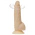 Vibrador Rotativo 18cm Naked Addiction - Natural, Recarregável