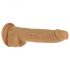 Naked Addiction Thrusting 9 - Vibrador potente rádio s/ fio escuro (23cm)