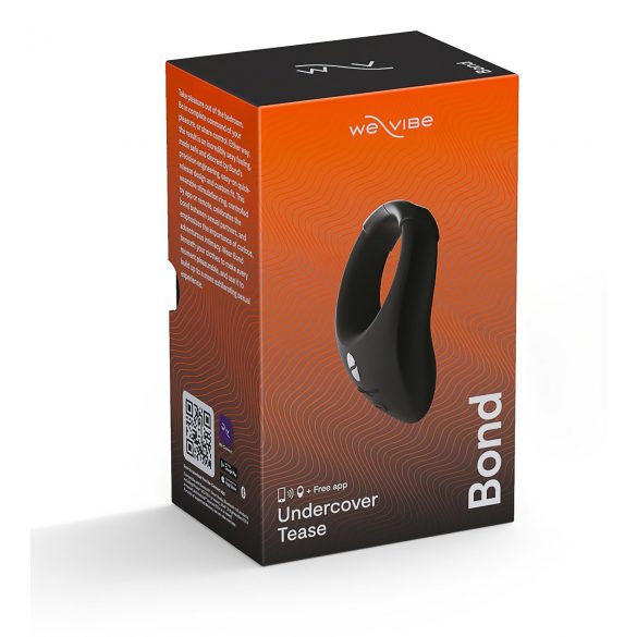 We-Vibe Bond - Anel peniano vibratório inteligente (preto)