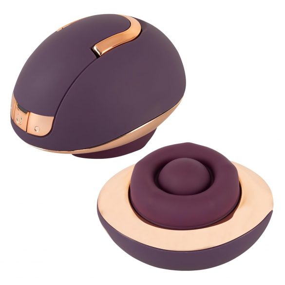 Belou - vibrador giratório, massajador de vulva (roxo)