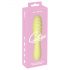 Cuties Mini 3 - vibrador à prova d'água, amarelo e recarregável