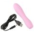 Vibrador Mini Cuties 3: à prova d'água, texturizado (rosa)