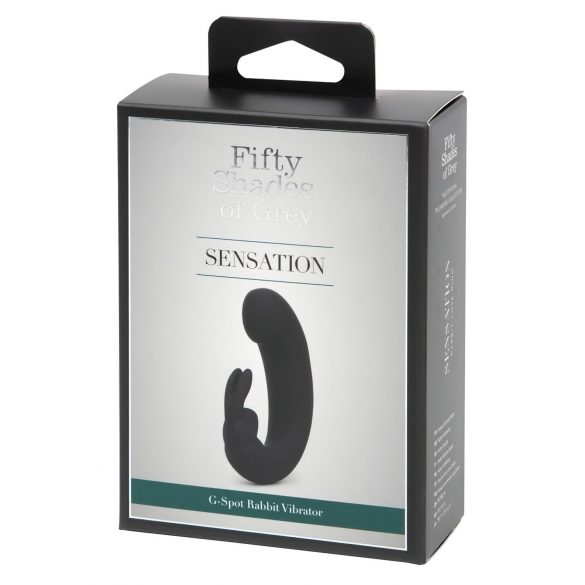 Cinquenta Tons de Cinza Sensation - Vibrador com Estimulador (preto)